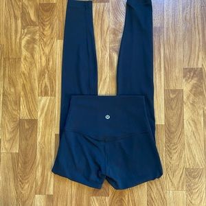 Black 28” Aligns Lululemon